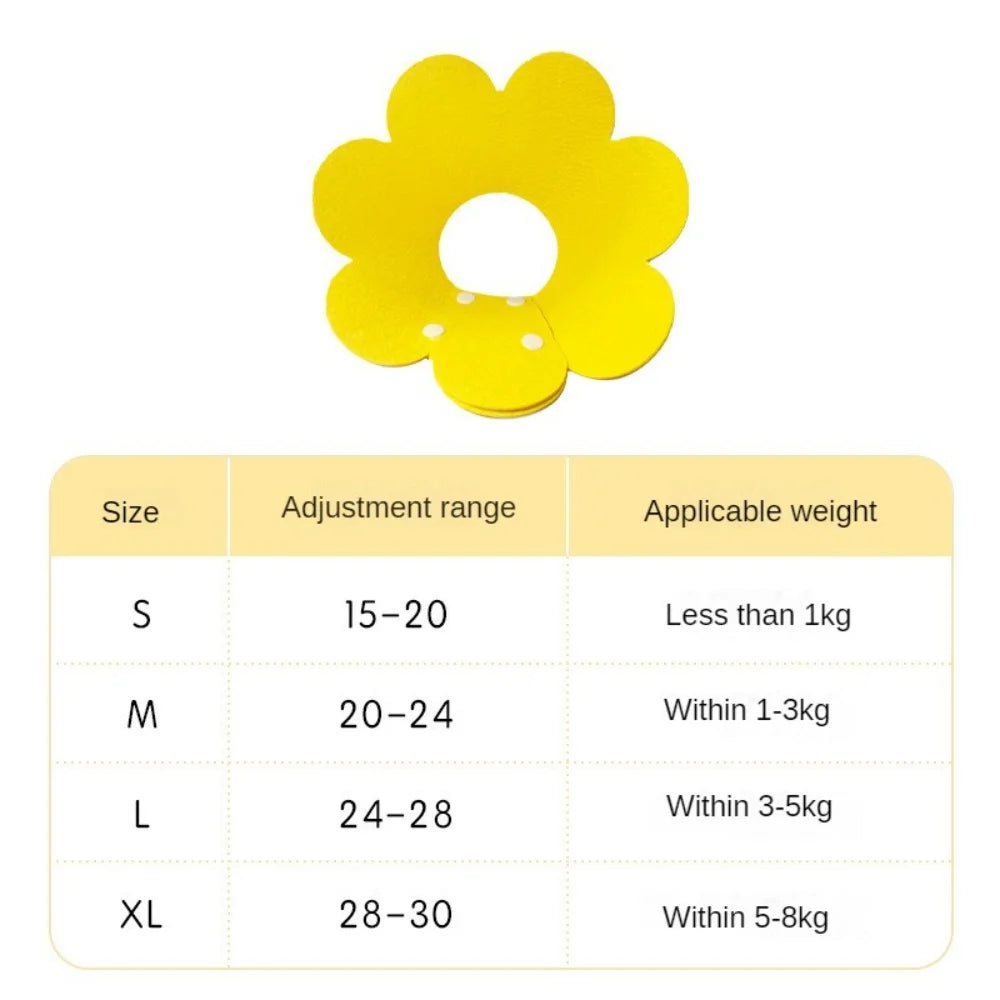 Flower Pet Recovery Collar