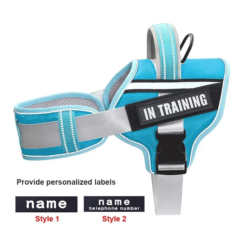No-Pull Reflective Dog Harness